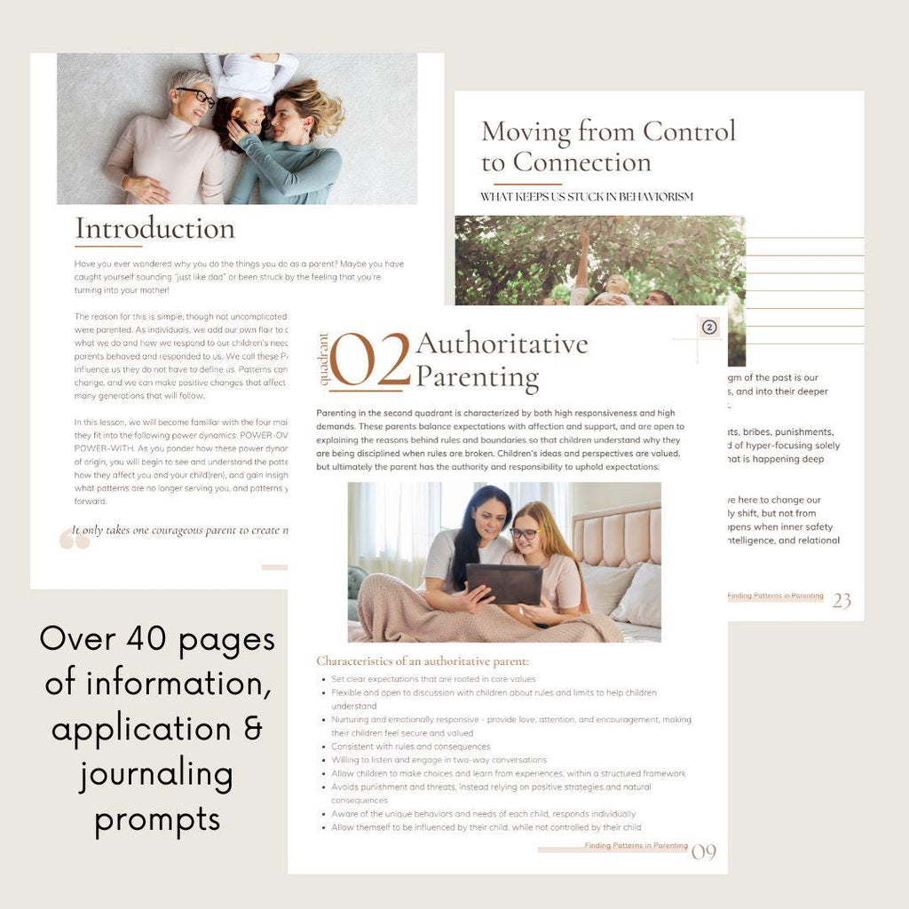 Lab Two: Finding Patterns in Parenting