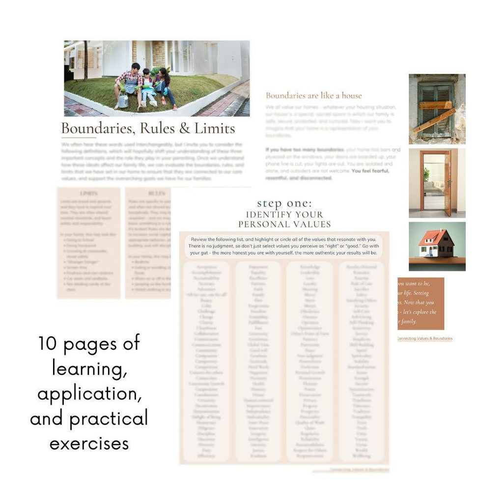 Mini-Lab: Connecting Values to Limits, Rules & Boundaries