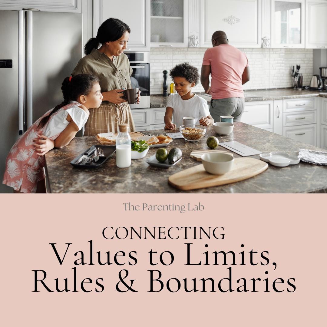 Mini-Lab: Connecting Values to Limits, Rules & Boundaries